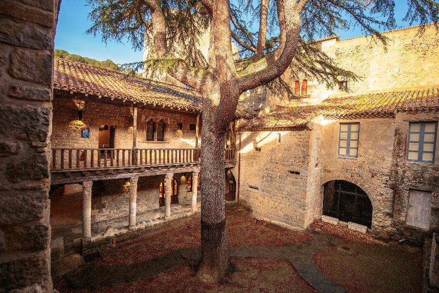 ABBAYE MÉDIÉVALE DE LAGRASSE - ©Vincent ANTECH