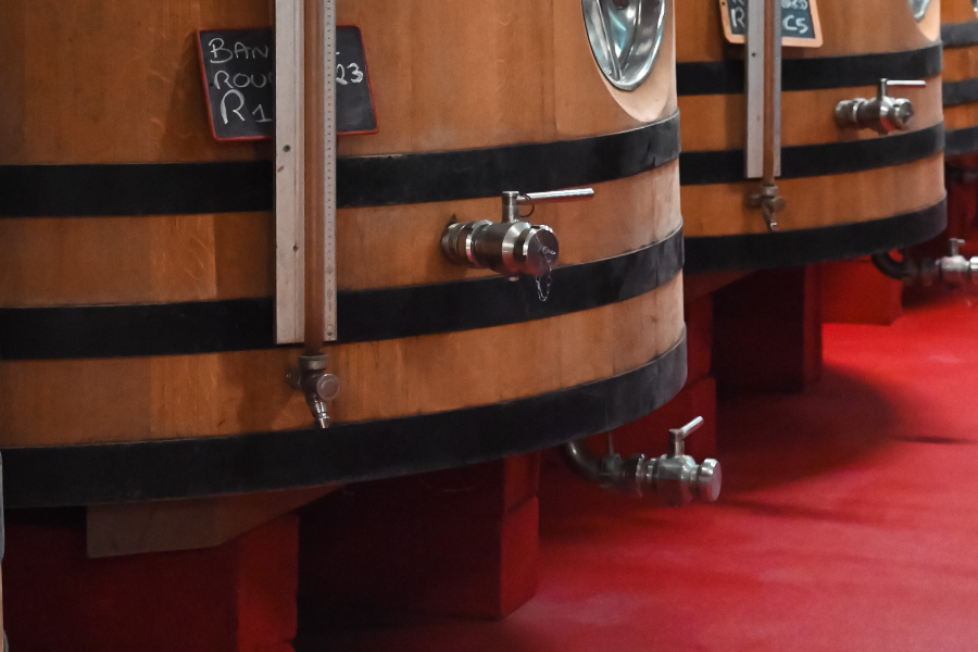 Notre chai de vIeillissement  pour nos BANDOL ROUGE