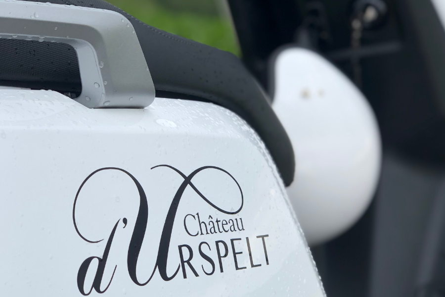 E-Scooter  To Rent /  a louer - ©Chateau d'Urspelt
