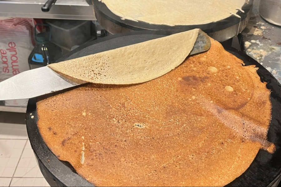 Crêperie du Port de Plaisance à Concarneau.