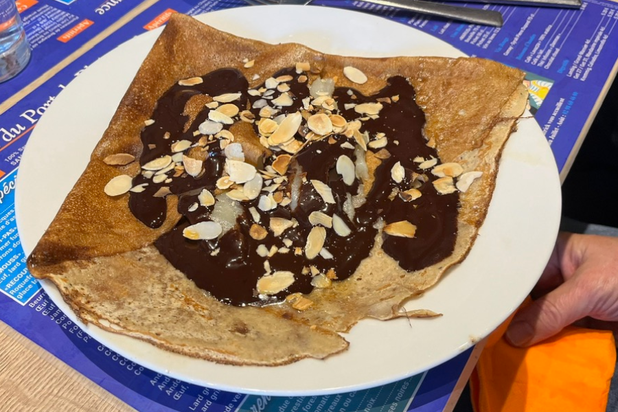 Crêperie du Port de Plaisance à Concarneau.