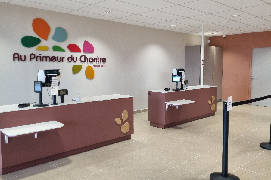 Magasin Au Primeur du Chantre - Caisses
