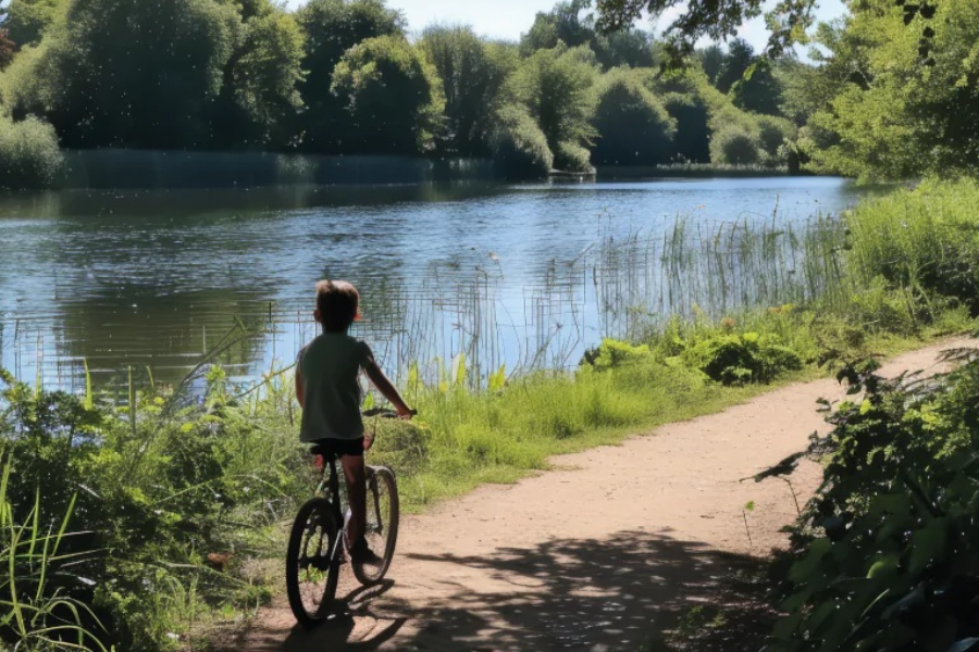 La loire à vélo : le camping est adapté au cyclotourisme et propose des circuits autour de Sancerre