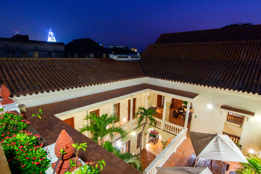 Quadrifolio vue aérienne patio - ©Quadrifolio Cartagena