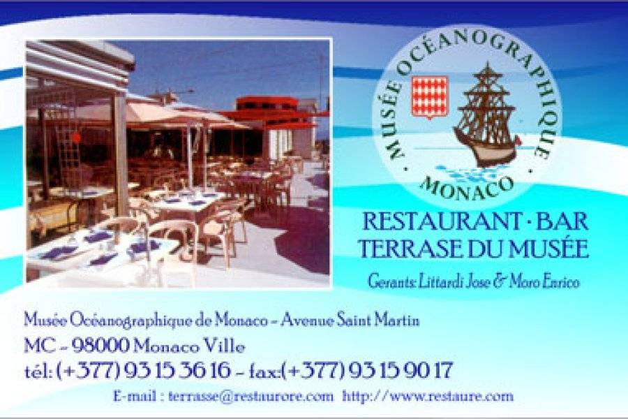 LA TERRASSE DU MUSÉE OCÉANOGRAPHIQUE Cuisines du monde Monaco photo n° 47961 - ©LA TERRASSE DU MUSÉE OCÉANOGRAPHIQUE