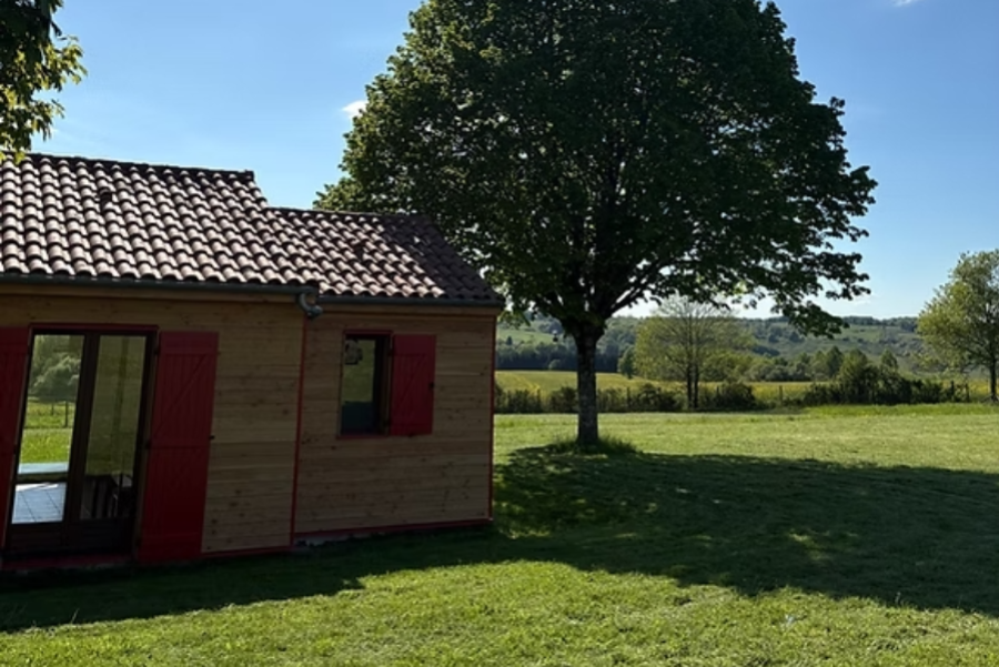 Chalet en bois au calme