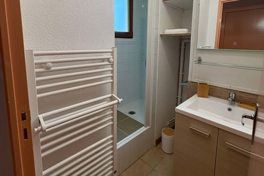 Salle de bain d'un gîte