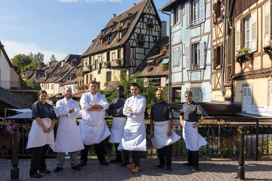 La Brigade de cuisine et le Chef - ©Alexandre BOMO
