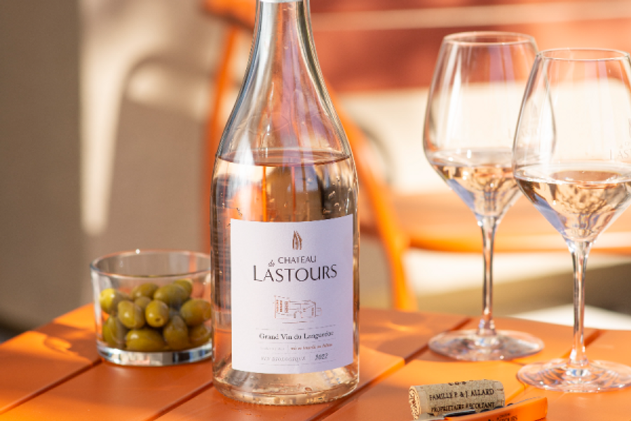 Château de Lastours Grand Vin Rosé 2022 - ©oui