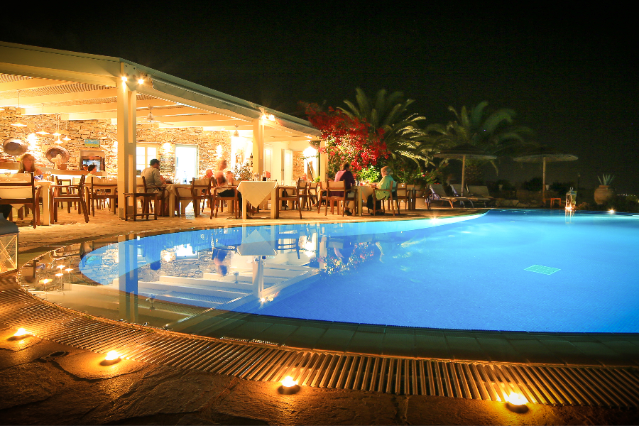 Stelida Restaurant at Kavos Hotel Naxos - ©Kavos Hotel Naxos