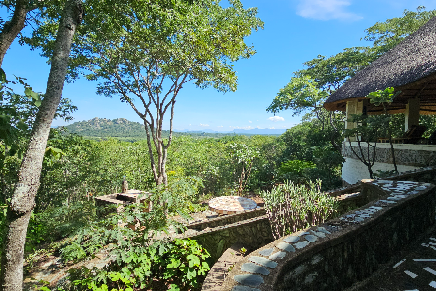 Barbecue area of a lodge. - ©Musangano Lodge