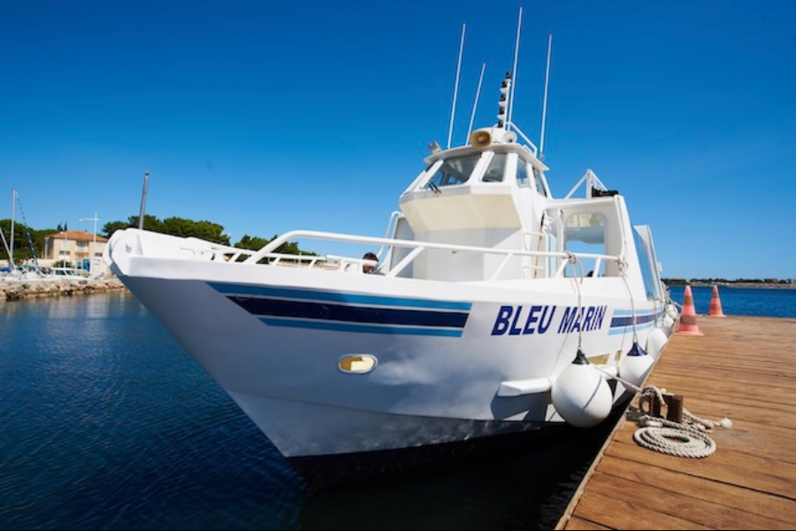 BATEAU PROMENADE BLEU MARIN