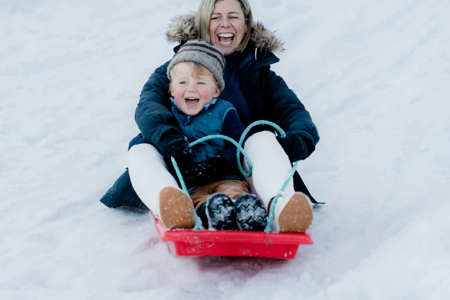 Snow Play fun for the little ones