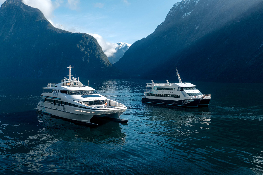 Gem of the Sound & Maiden of Milford in the fiord