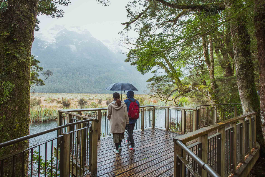Mirror Lakes on the Milford Road