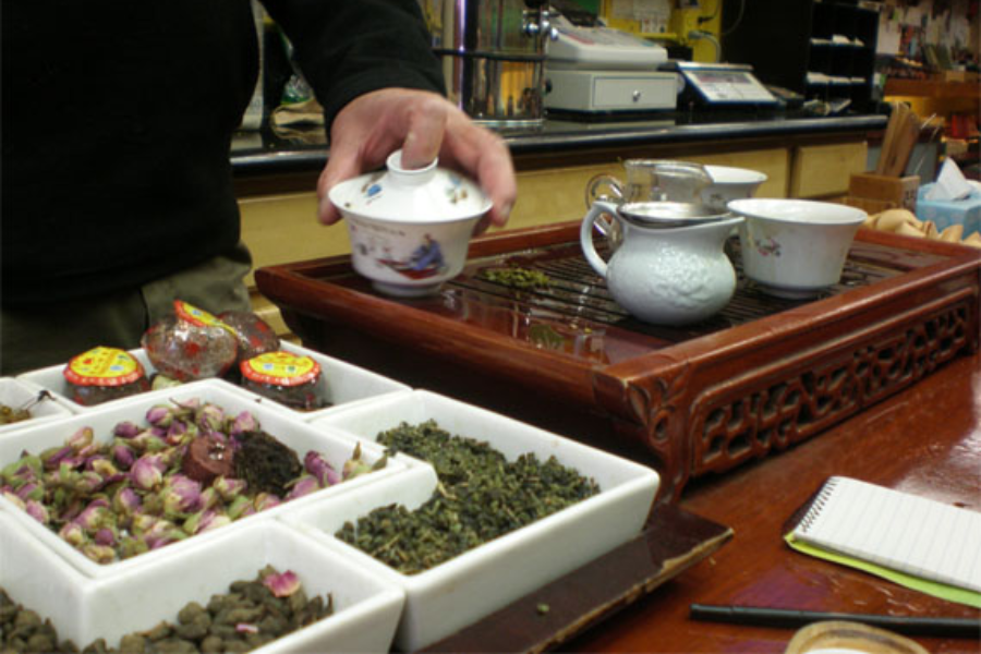 Process of tea making - ©DR