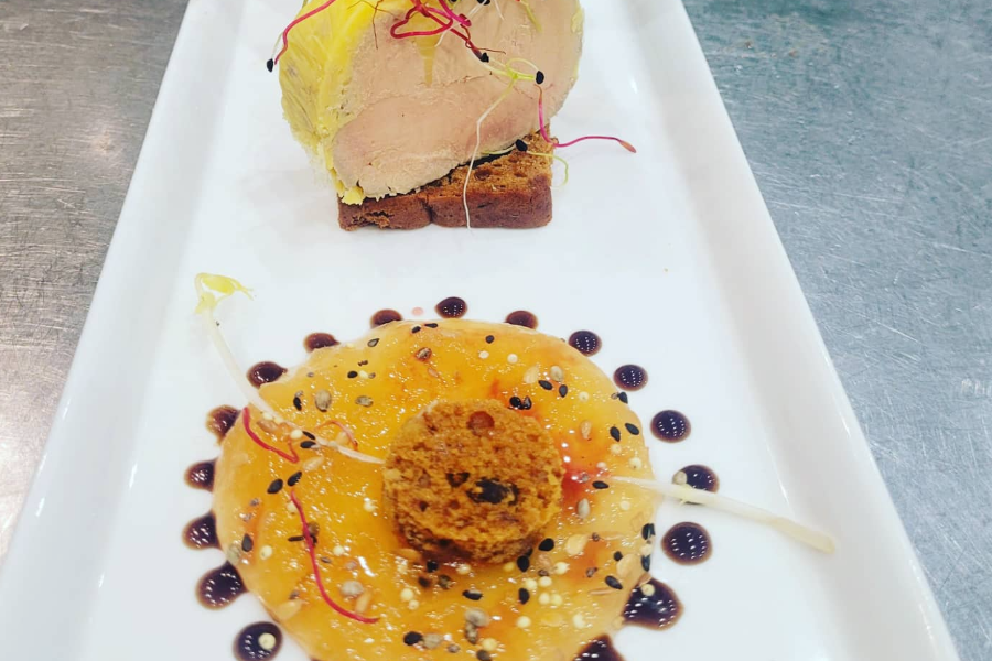 Foie gras du chef roulé au torchon - ©Copyright