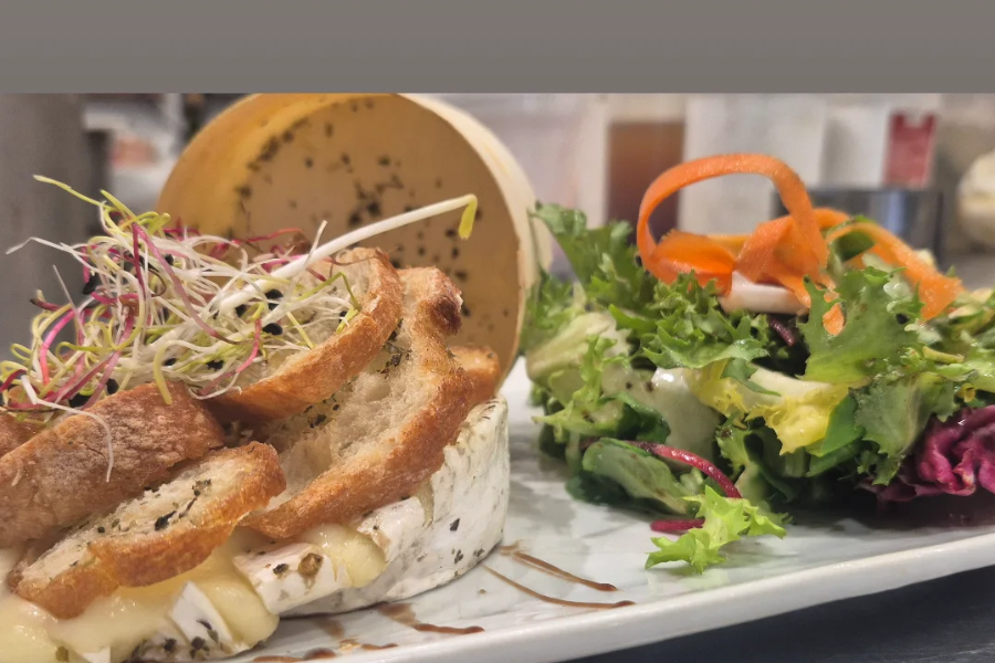 Notre camembert au four
