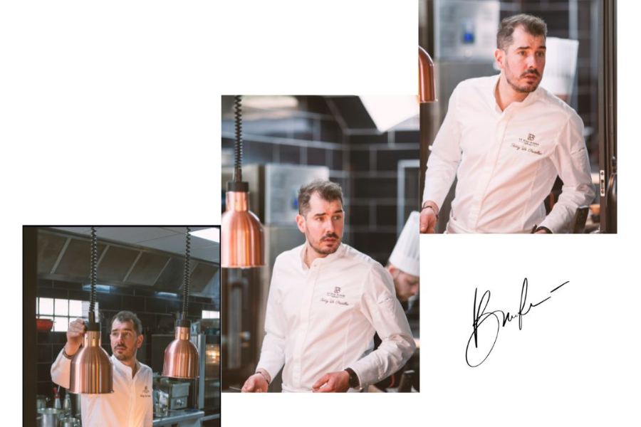 Teddy Le Padellec, chef du Beau Rivage