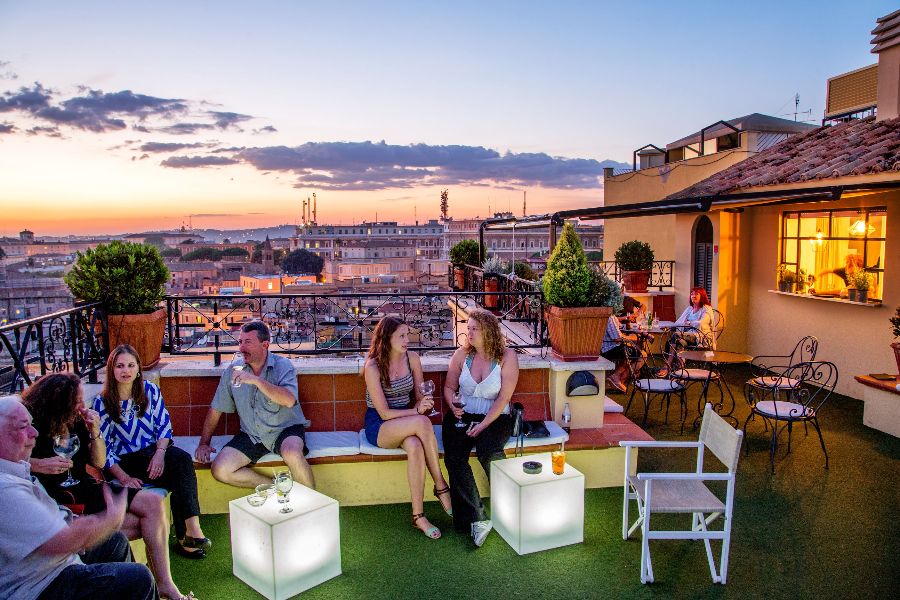 Rooftop Bar The View - ©Hotel Colosseum