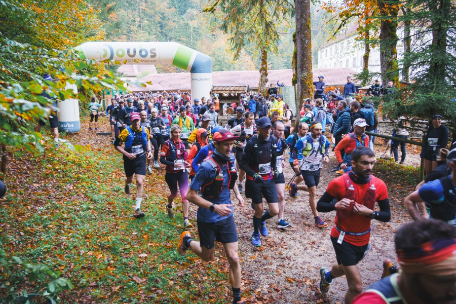 Départ du Trail de Consolation