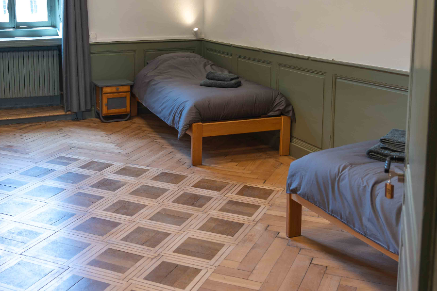 Chambre d'hotel dans le monastère