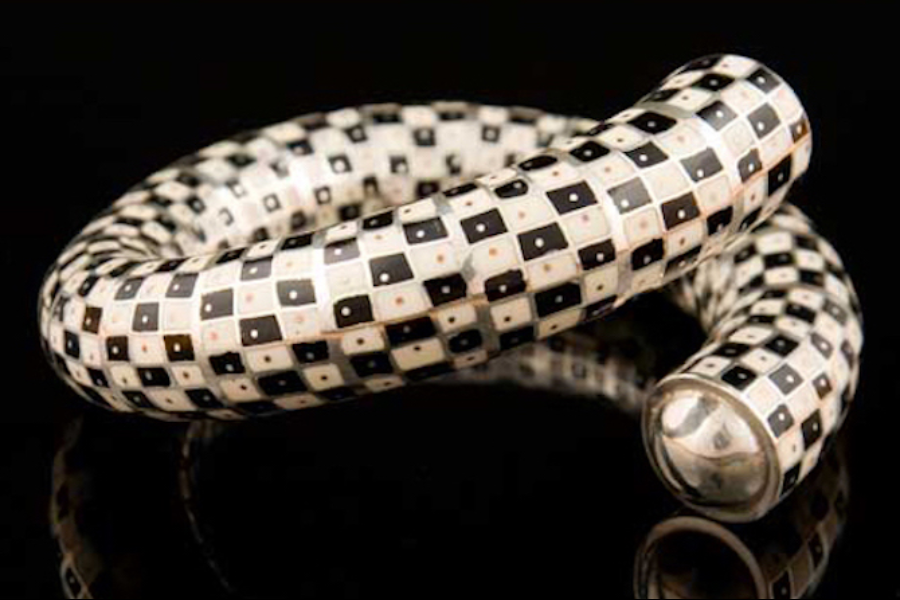 bracelet classique de Blazko - collection damier - ©Blazko