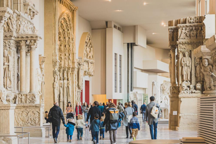 La Galerie des moulages à la Cité de l'architecture et du patrimoine