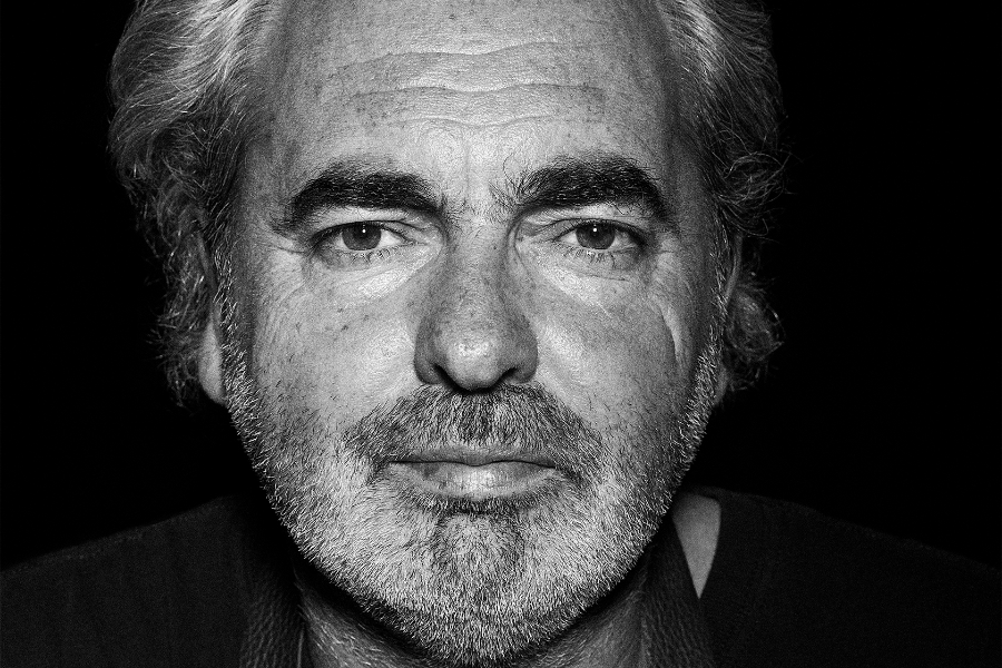 Portrait du chef Thierry Ferre qui tient les commandes de la très bonne table du Mouton Noir à Baie-Saint-Paul. Charlevoix, Québec - ©Benoît Levac Photographe