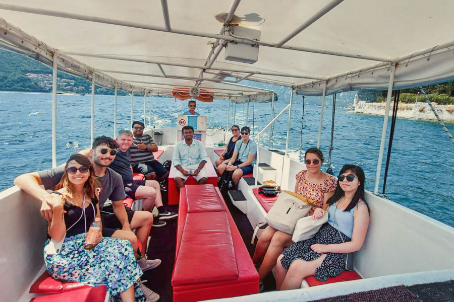 Boat tour to the island - ©boat tour, island, bay of Kotor