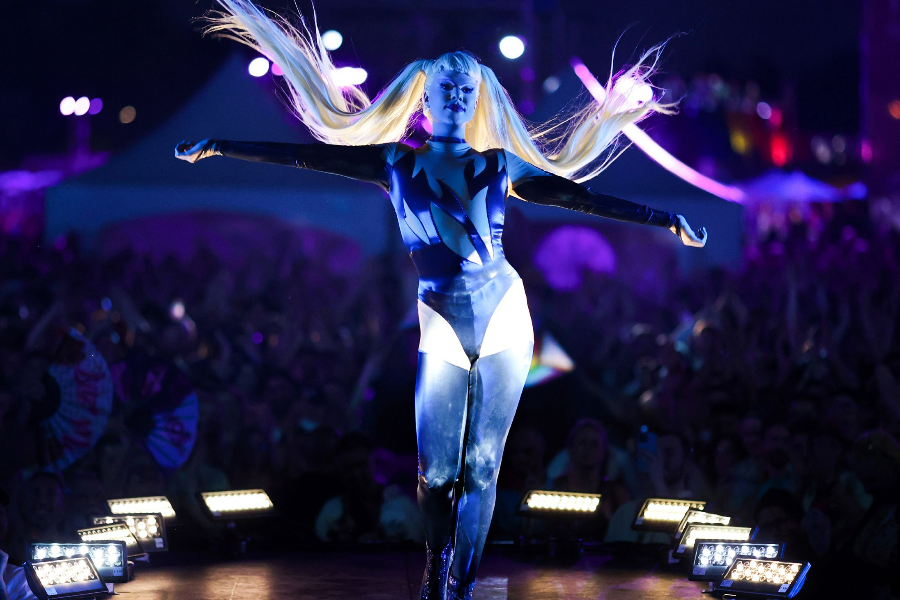 Nicky Doll lors de la soirée Drag Superstars du Festival Fierté Montréal 2022 - ©Martine Poulin