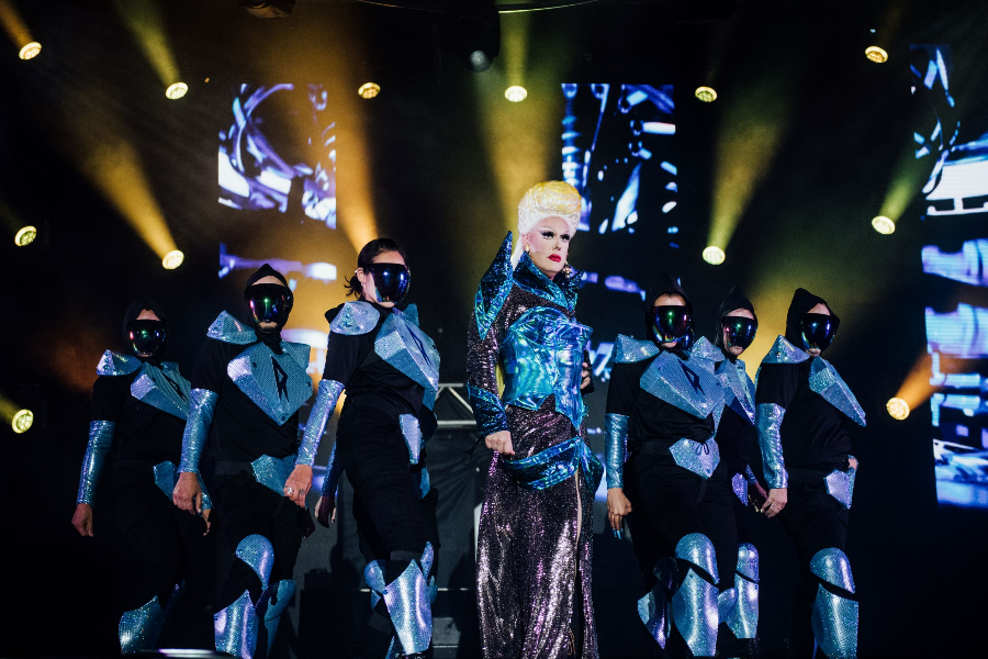 Rita Baga lors de la soirée Drag Superstars du festival Fierté Montréal 2022 - ©Alison Slattery