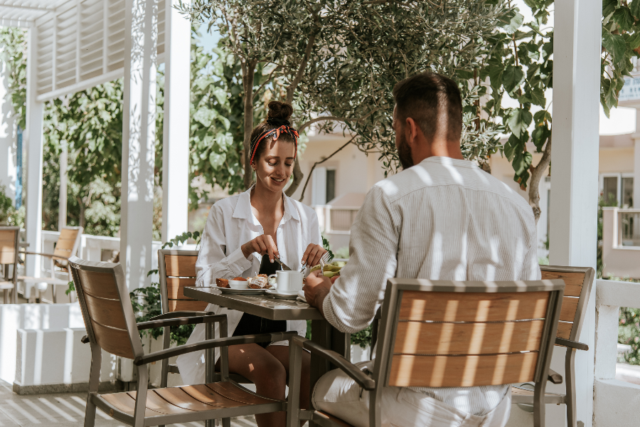 breakfast terrase - ©aris hotel