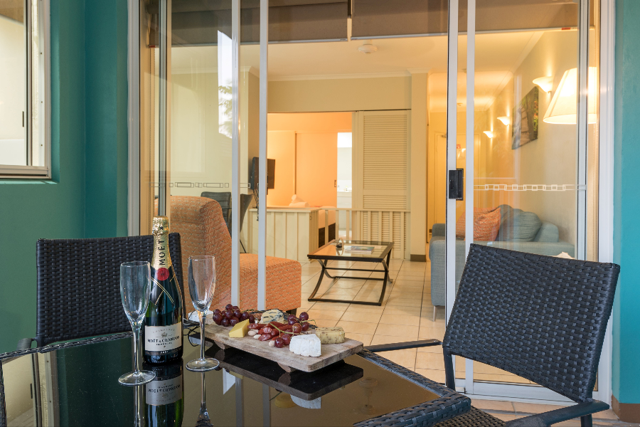 Le balcon de votre chambre