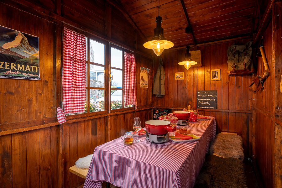 Chalet à Fondue