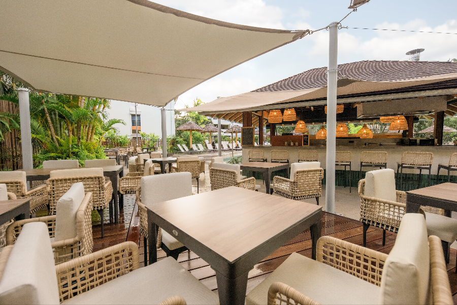 Palm Bar - ©La Pagerie Tropical Garden Hotel