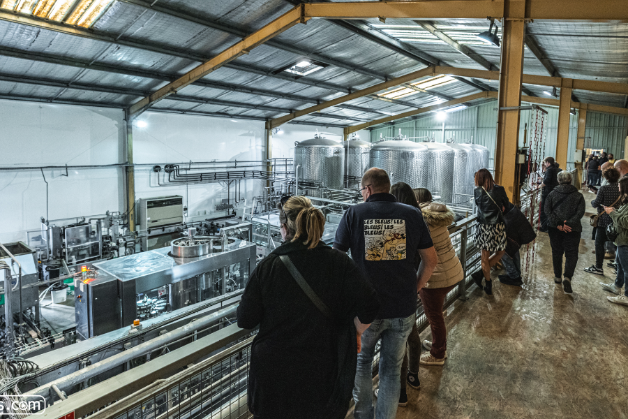 Visite Brasserie des Cimes - ©Defours