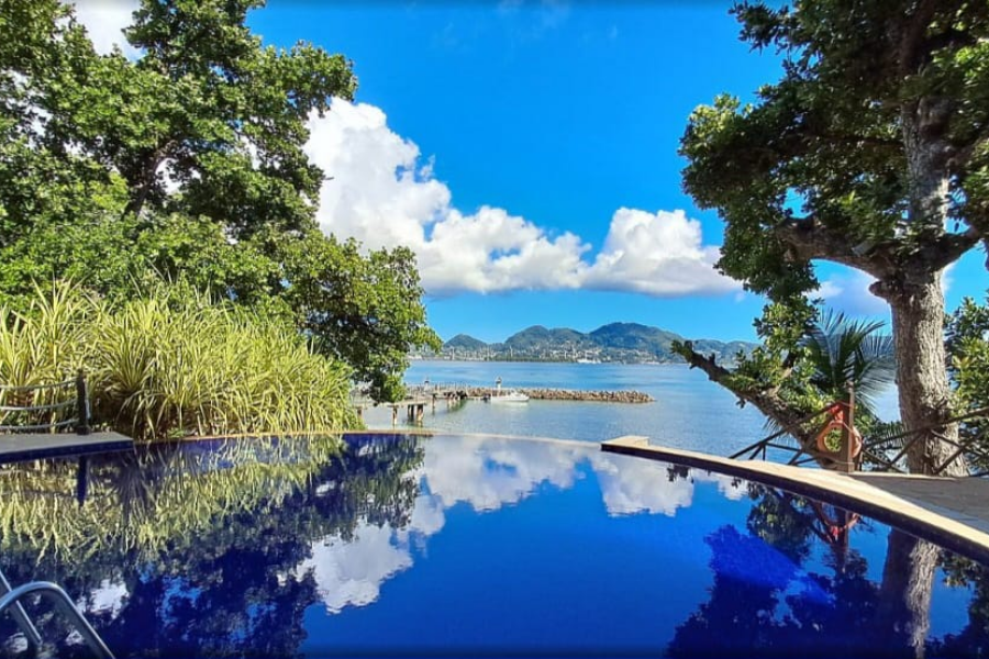 Small Infinity Pool View