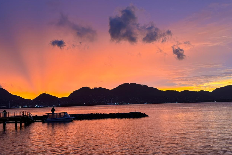 Jetty at Sunset