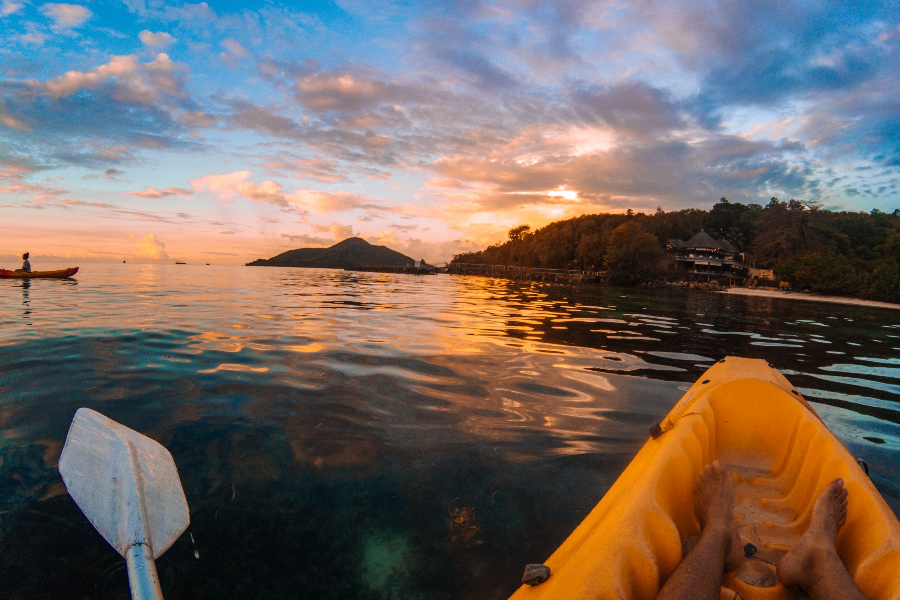 Kayaking In The Marine Park