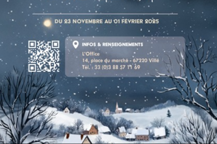 Féerie hivernale et noélesque - ©Office de Tourisme de la Vallée de Villé