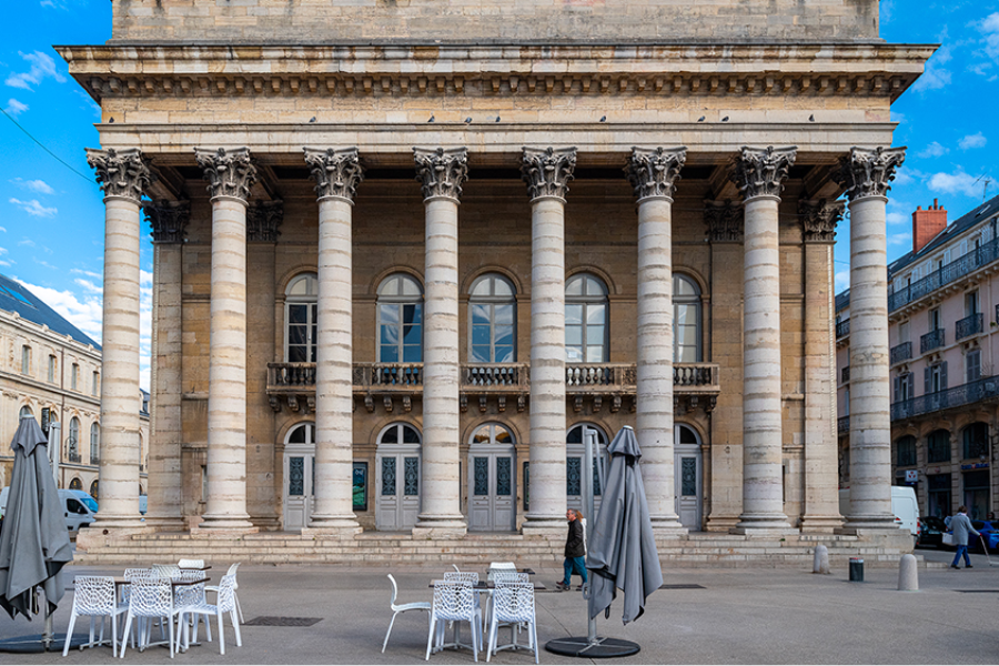 Façade du Grand Théâtre de l'Opéra de Dijon - ©© Mirco Magliocca