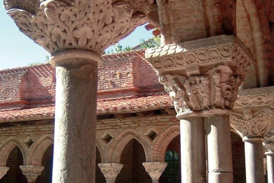  - ©THE CLOISTER AND THE TYMPANUM OF THE ABBEY-CHURCH