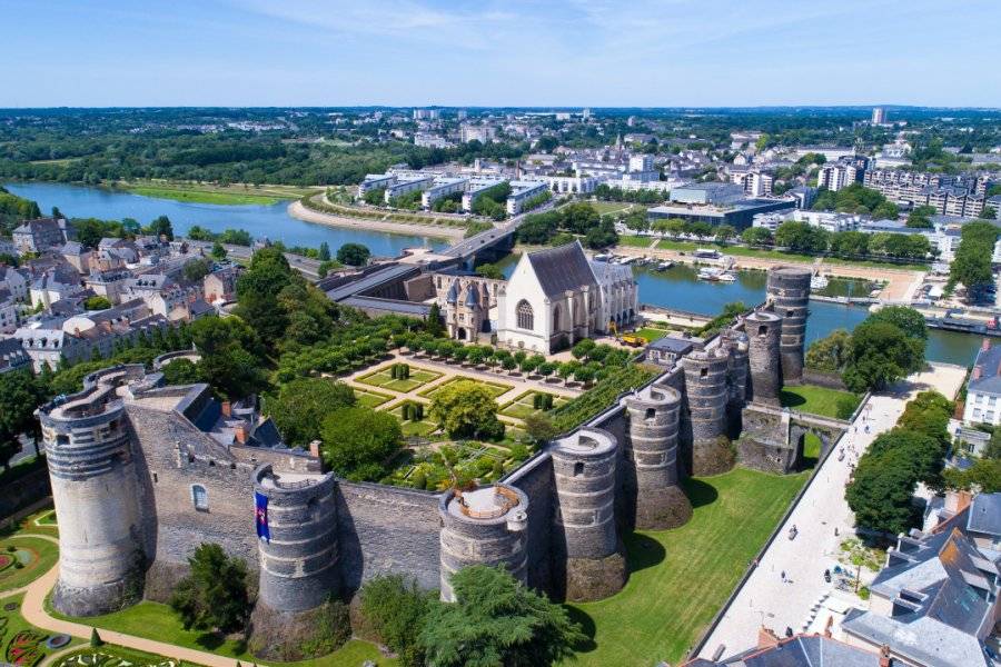 altitudedrone - F... - ©NATIONAL DOMAIN OF THE CHÂTEAU D'ANGERS